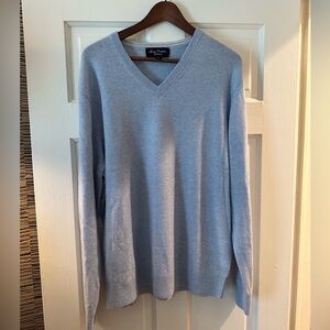 Men’s | Daniel Cremeaux | Cashmere | Light Blue | Sweater | Size XL | EUC